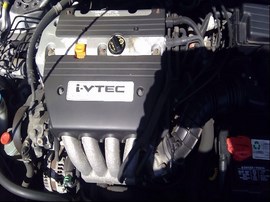 2005 HONDA ACCORD, SILVER, EX, 2.4L, VTEC, AT,  A25111